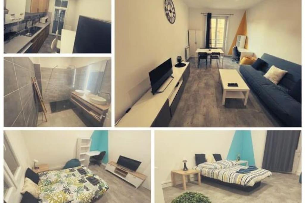 Label Etape - 2Min Gare - Wifi - Terrasse Apartman Marseille Kültér fotó